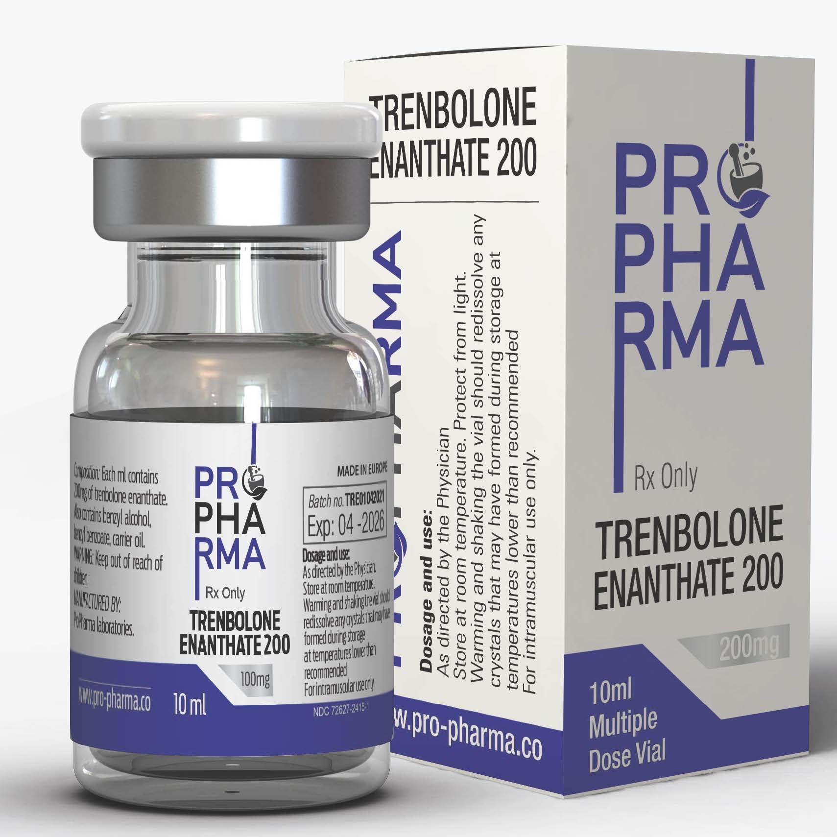 Trenbolone Enanthate 200 mg 10 ml Lab Test Available